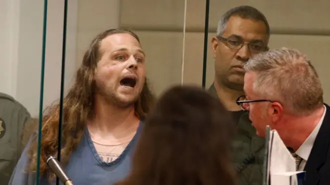 جیریمی جوزف کرسٹیئن پہلے سے ایک سزا یافتہ مجرم ہے