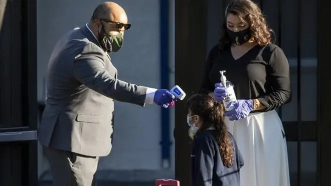 Проверка температуры в школе