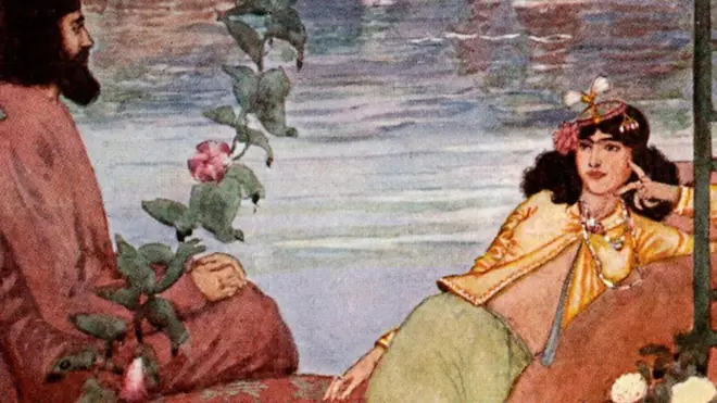 Existen numerosas ediciones del Rubaiyat. Pero la más espectacular de todas se hundió con el Titanic.