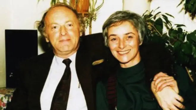 Иосиф Бродский и ведущая Би-би-си Маша Слоним