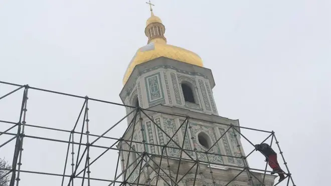 Софія Київська готується до прийому об'єднавчого собору