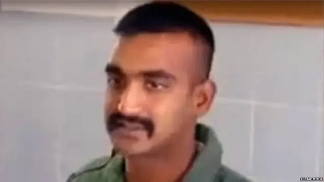 भारतीय पायलट विंग कमांडर अभिनंदन