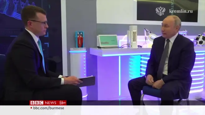 ဂျိုး ဘိုင်ဒန်ကို ထောက်ခံတယ်လို့ မစ္စတာ ပူတင်ပြောဆို