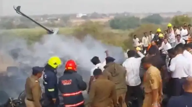 बारामती प्लेन क्रैश