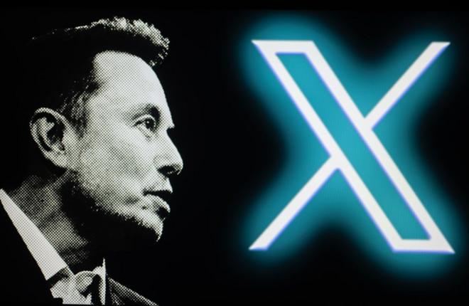 Elon Musk và logo X