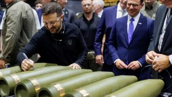 Pre sastanka sa Bajdenom, Zelenski je posetio fabriku oružja u Pensilvaniji