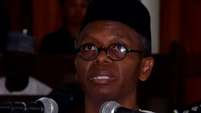 Matan sun yi zanga-zangar ne lokacin da gwamna El-rufaiya ziyarci yankin