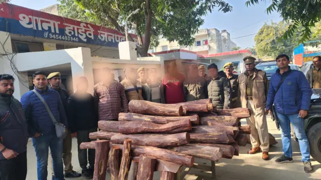 پشپا، لکڑی، گینگ