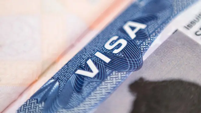 Visa page