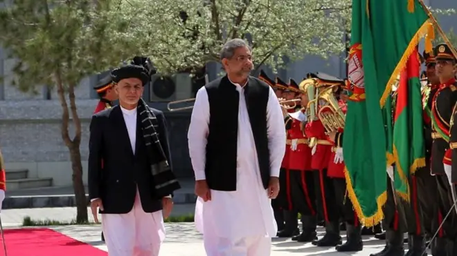 اشرف غني او شاهد خاقان عباسي