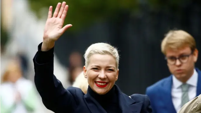 Kolesnjikova je trenutno u zatvoru u Minsku