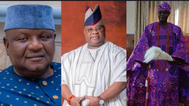 Adegboyega Famodun, Gómìnà Ademola Adeleke, Oba Stephen Kayode
