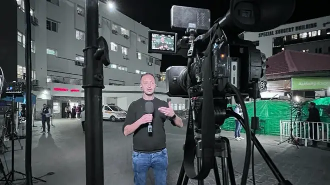 صحفي من غزة