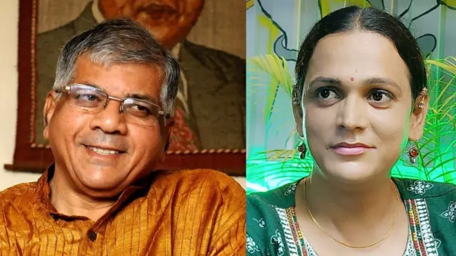 प्रकाश आंबेडकर, शमिभा पाटील