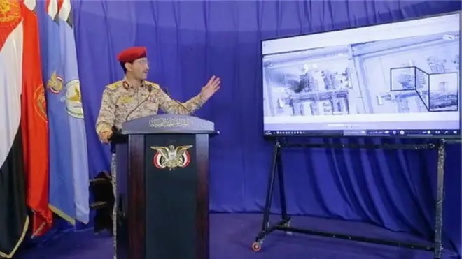 Yahya Sarya Səudiyyə Ərəbistanında neft obyektləri vurulduqdan sonra hücumları Husi qruplaşmasının təşkil etdiyini söyləyib