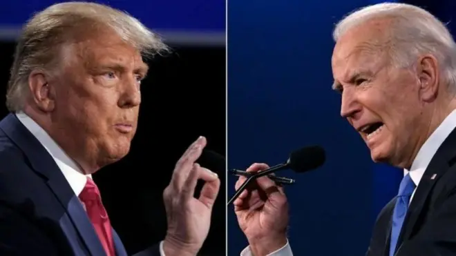 Joo Baayidenii fi Tiraampi falmii jalqabaa gaggeessan