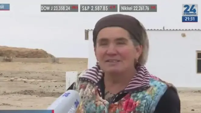 Ўзбекистон телевидениеси президентдан миннатор аҳоли вакилларини намойиш қилишда давом этяпти.