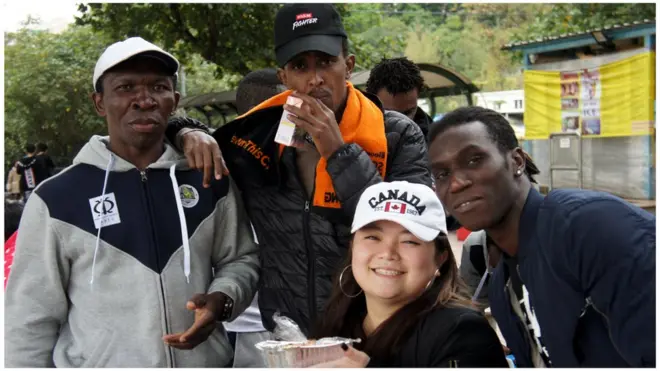 couple with the team