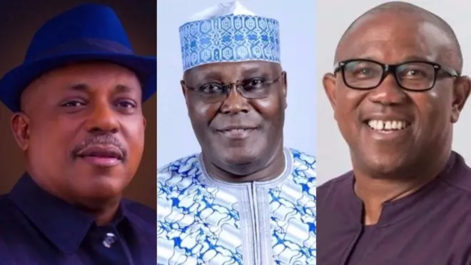 Secondus, Atiku, Obi