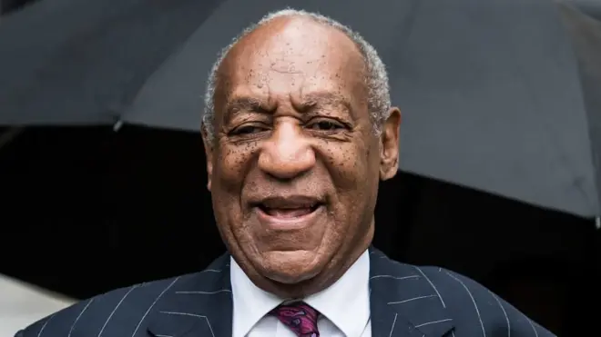 Bill Cosby at his sentencing in Pennsylvania in 2018