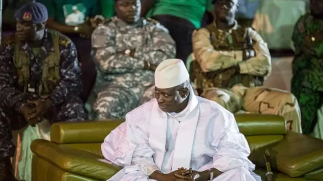Jammeh ametaa kuondoka madarakani