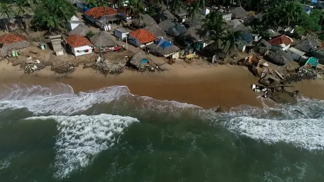Selo u Indiji koje će progutati okean