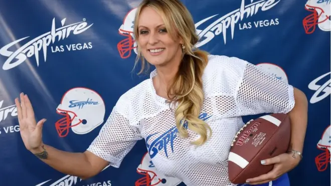 Stormy Daniels says she began an intimate relationship with Mr Trump in 2006