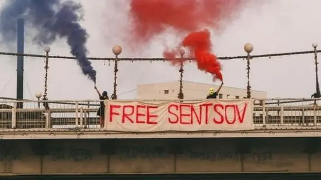 Акція у підтримку Сенцова