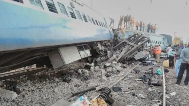 аварія потяга