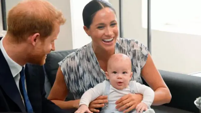 Prens Harry, Susex düşesi Meghan Markle ve oğulları Archie