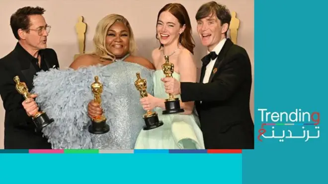 صور للفائزين والفائزات بجوائز الأوسكار للتمثيل