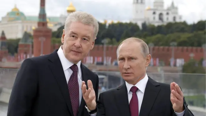Собянин и Путин в июле уже посещали Зарядье вместе