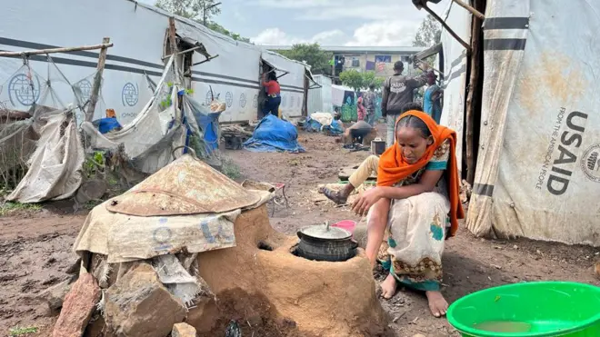 Buqqaatota Naannoo Tigraayitti kaampii gargaarsaa keessa jiran 