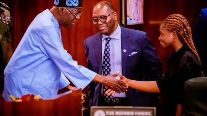 Aarẹ Tinubu n bọ Orire Agbaje lọwọ