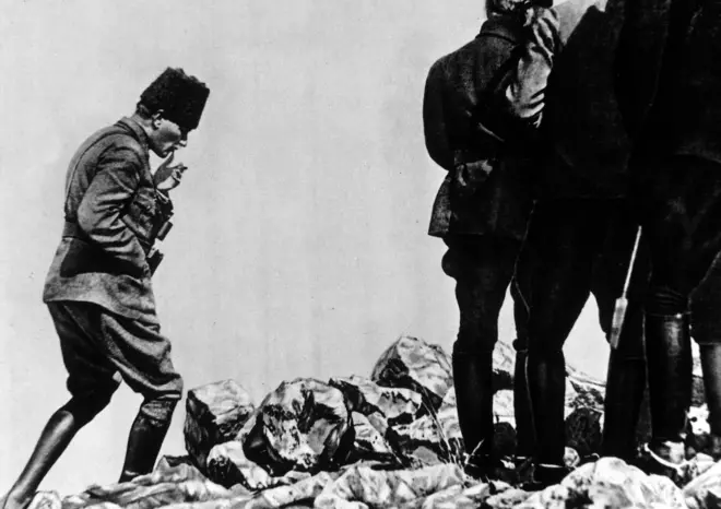 Atatürk Kocatepe'de