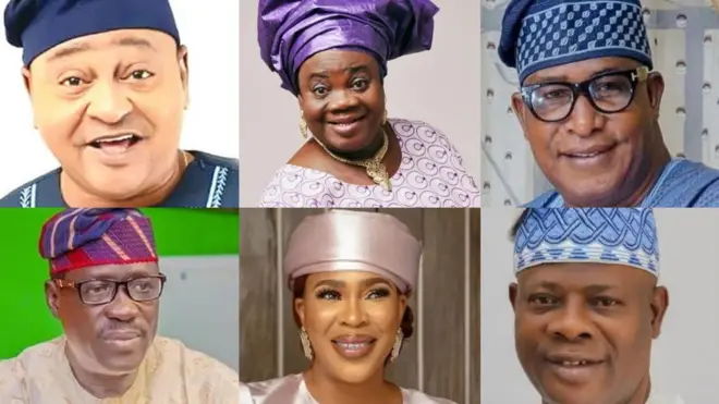 Àwọn òṣèré tíátà 