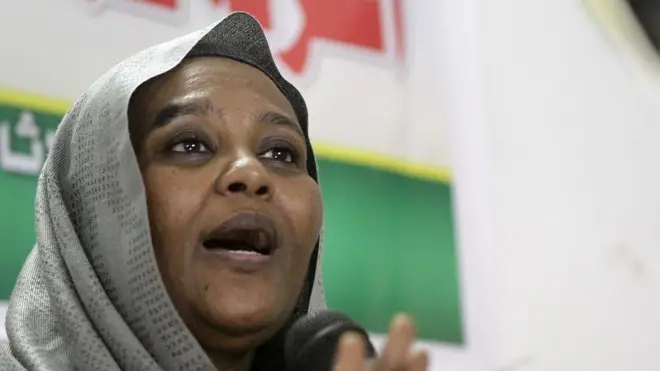 مريم الصادق المهدي، الصورة عام 2014