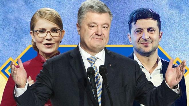 Как агитируют главные кандидаты на Украине
