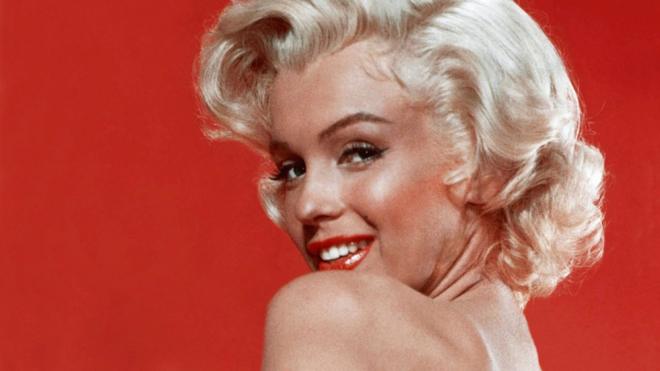 Marilyn Monroe en "Cómo casarse con un millonario", 1953.
