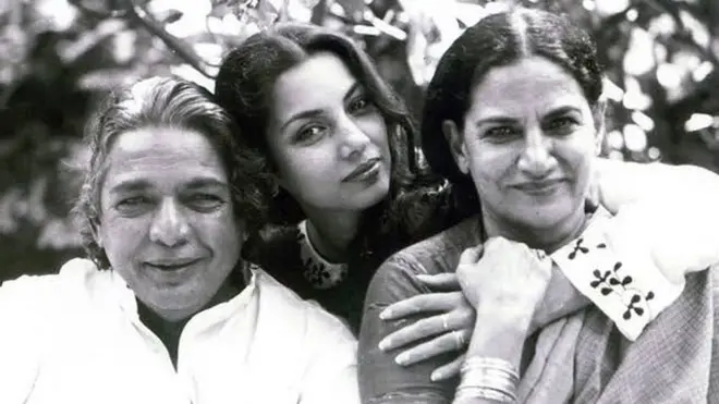 कैफ़ी आज़मी, शबाना आज़मी, शौकत आज़मी