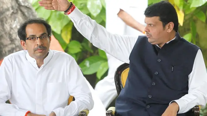 उद्धव ठाकरे और देवेंद्र फडणवीस