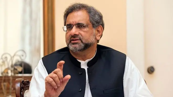 પાકિસ્તાનના વડાપ્રધાન શાહિદ ખકાન અબ્બાસી