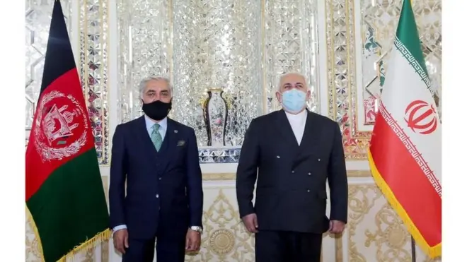 ایران ته له سفر وړاندې عبدالله عبدالله پاکستان او هند ته هم تللی وو چې د سولې بهیر لپاره ملاتړ تر لاسه کړي