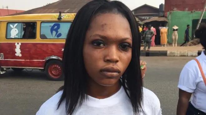 Chioma Onwordi na 20 year old returnee from Delta state, southern Nigeria