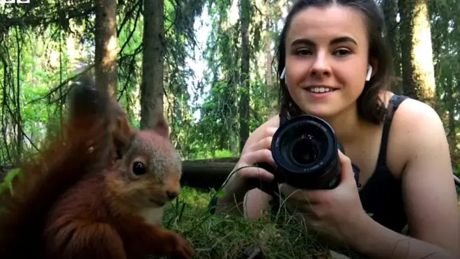 ఉడుతతో డానీ