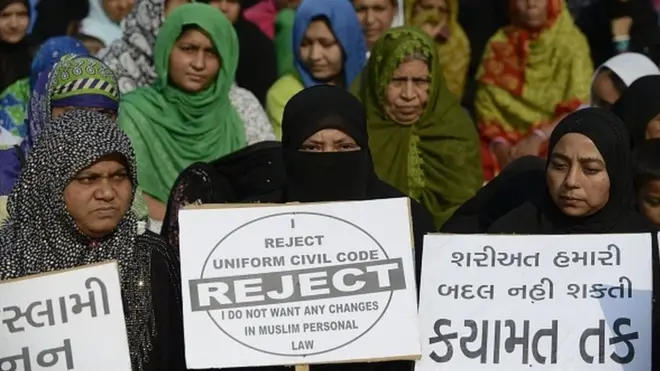 समान नागरी कायदा, हिंदू, मुस्लीम, इस्लाम