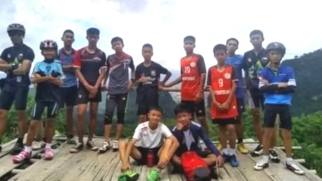 ફસાયેલા બાળકોને ફાઇલ તસવીર