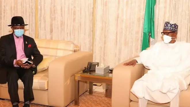 Willberfoce Obiano na Onyeisiala Buhari