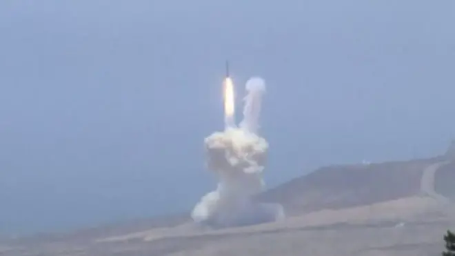 Пуск ракеты