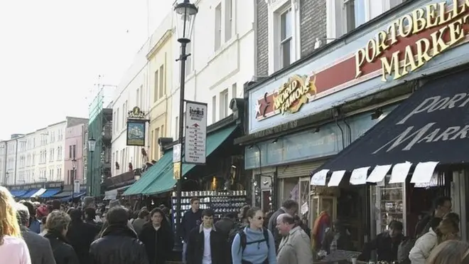 有上百年歷史的倫敦波特貝洛路市場被古董商視為風水寶地。